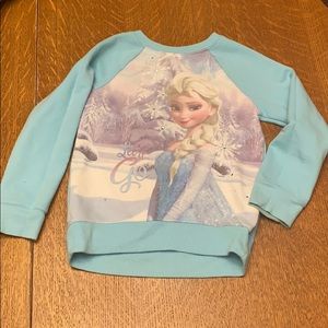 Girls size 5 crew neck sweatshirt